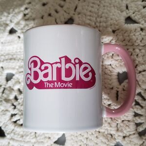 NEW 11oz Barbie the Movie White Mug W Pink Accent - from Mattel